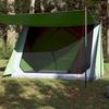 Vidaxl Tourist Tent, 2-Person, Green, Waterproof