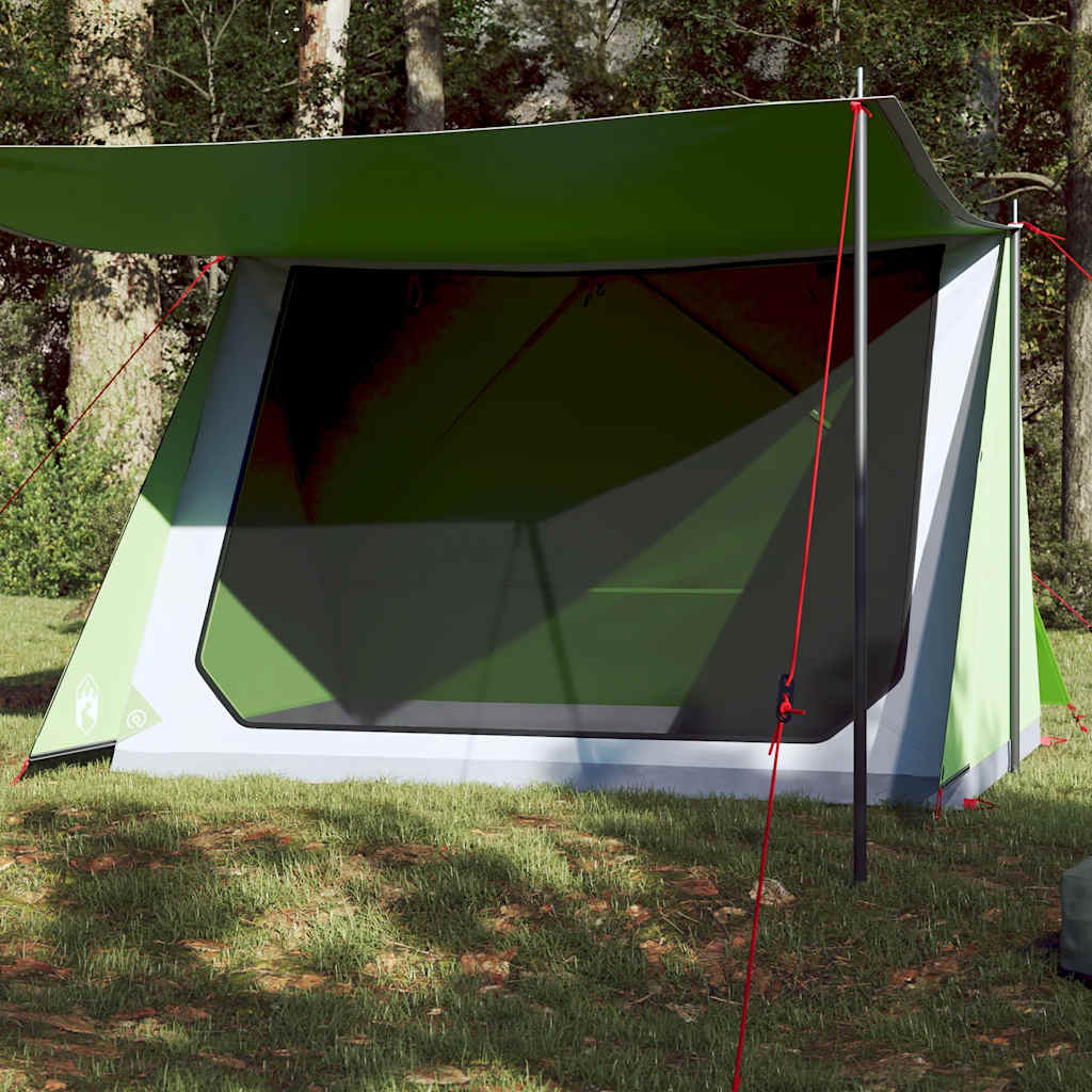 2 Person Camping Tent Green Waterproof