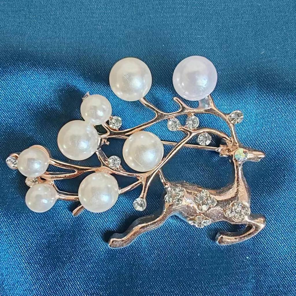 Barokk Retro Brosje: Elegant high-end corsage og smykketilbehør