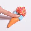 Ice Cream Cone Squeeze Toy Simulated Ice Cream Fidget Toy Slow Rebound Anxiety Stress Relief Soft Stretch Sensory Stress Ball