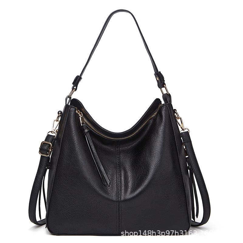 2022 Women's PU Handbag Set: European & American Style Crossbody and Shoulder Bag Trio