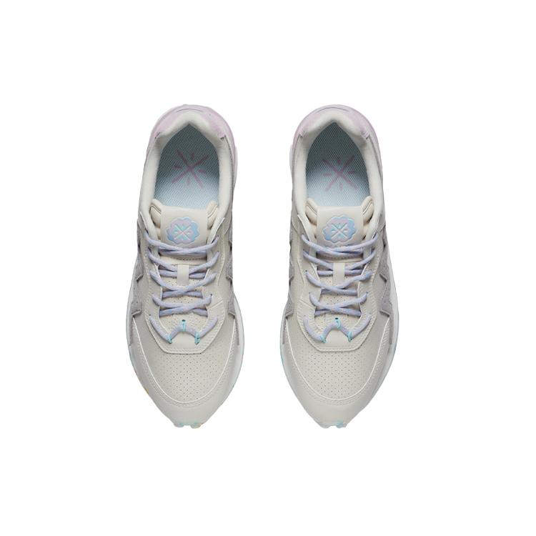 Li Ning Wade 001 Cotton Candy Collection Synthetic Leather, Split Suede ABCS001-2