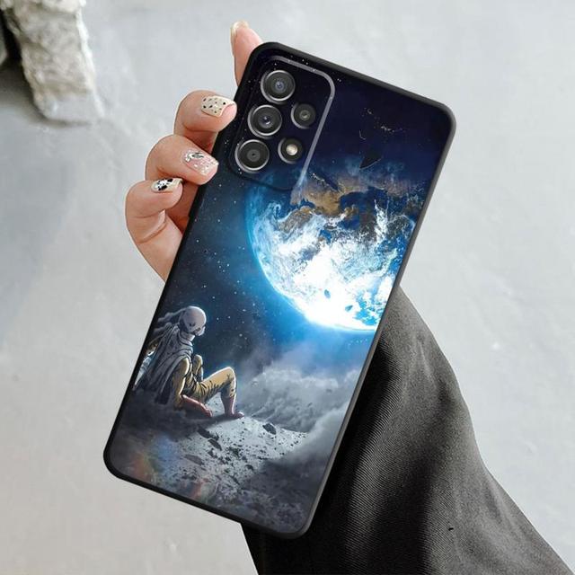 Husa de telefon One Punch Man Saitama pentru Samsung Galaxy A14 A73 A53 A71 A51 A31 A33 A22 A12 A21s A13 A32 A52s A72 A52 A23