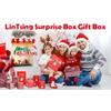 Scatola Pop-up di Natale, Scatola Regalo Creativa per Compleanno, Busta Rossa Pieghevole Rimbalzante Scatola Regalo