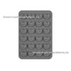 Silicone Suction Cup Holder for Mobile Phones - Square, Single-Sided, Set of 24