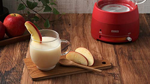 PRISMATE Hot Cocktail Maker with Fun Recipe Book (PR-SK027, Red)