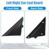 Rear Right Door Side Mirror Flag Triangle Cover Single  for Fiat 500 12-19