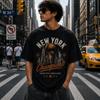 Hot Sale New York Knicks Pop Punk Merch Graphic Print T-Shirt Men Women Streetwear Y2k Harajuku Fashion Loose Casual Oversized Tee Summer New Tee