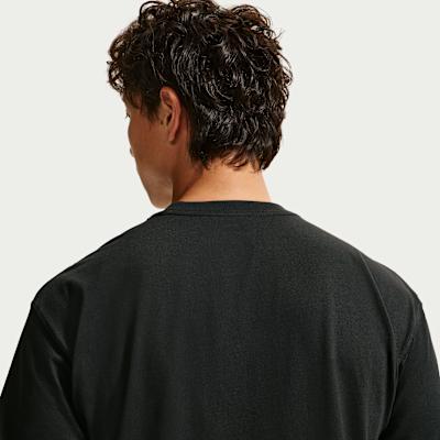 Nike T Shirts Men's Black Crew Neck