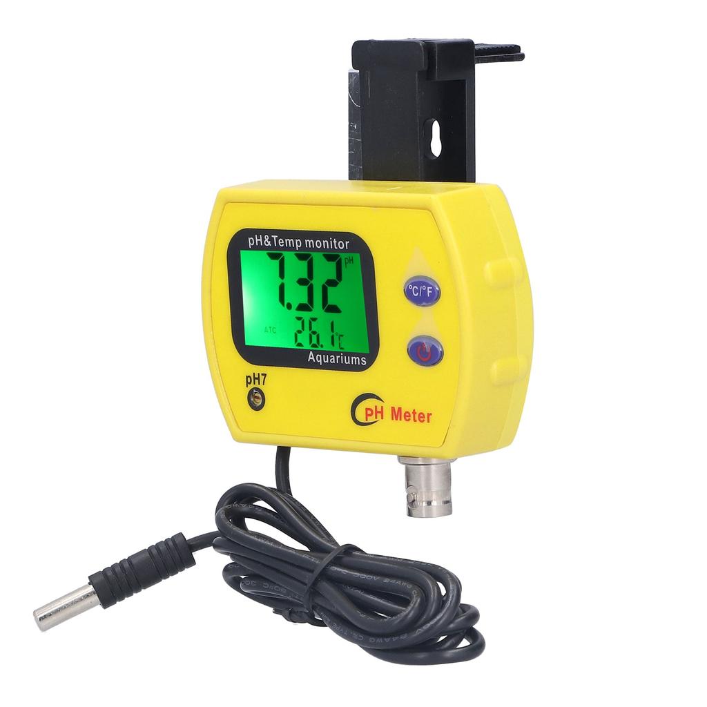 Mini pH-metru de înaltă precizie, metru de aciditate, tester de calitate a apei, sondă înlocuibilă pentru acvariu pești