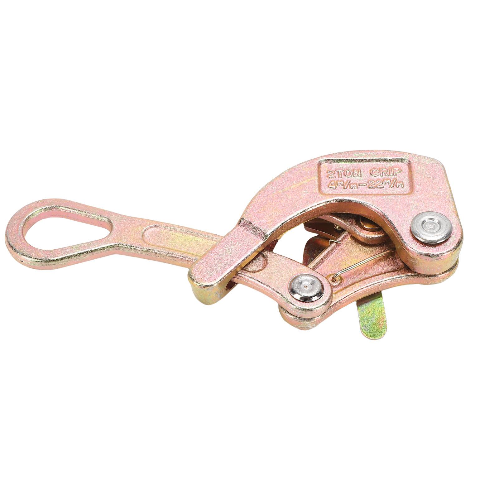 

Инструмент для натяжения троса 2 тонны, съемник с захватом для троса 4-22 мм, выпрямление стальных многожильных тросов