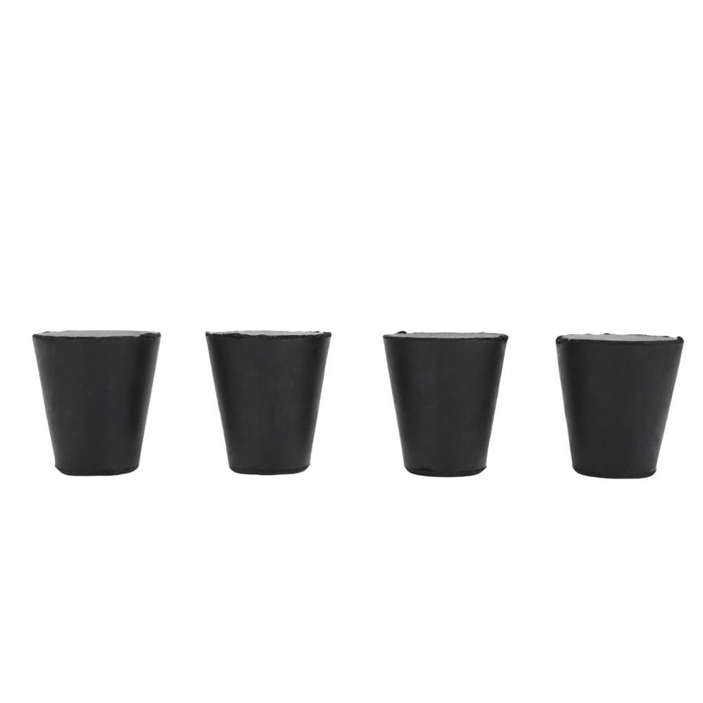 8PCS Speaker Isolation Feet Rubber Anti Vibration Speaker Stand Shock Absorber Feet for Turntable Amplifier CD DVD