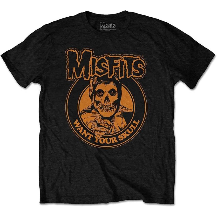 

Rock Off Misfits Want Your Skull Official Tee T-Shirt Mens Unisex XXXXXL чорний