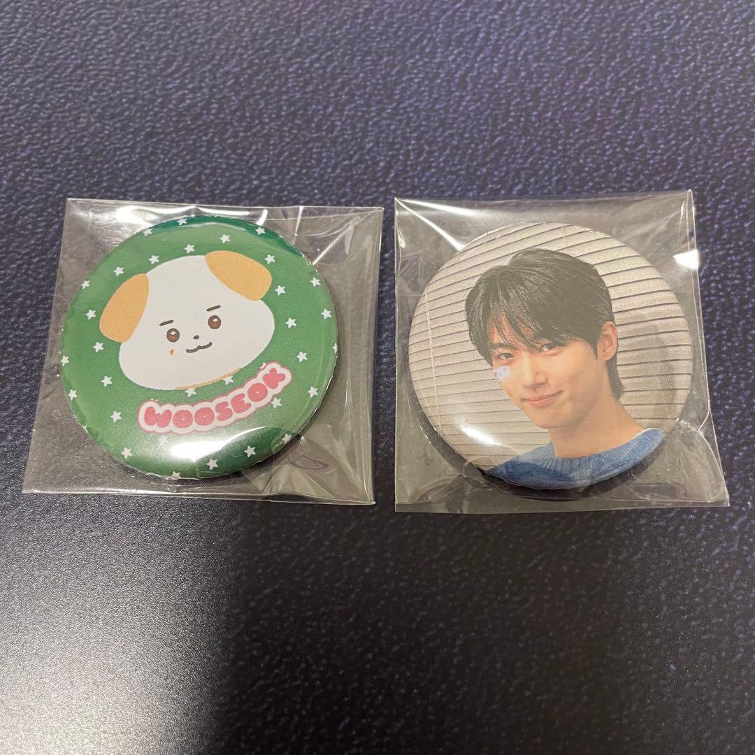

[USED] Byun Woo Seok Birthday Cafe Lucky Drop Bonus Badge