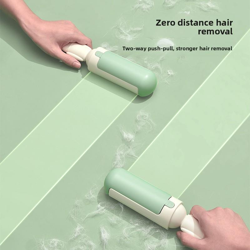 Pet Hair Remover, Clothes Static Electricity Multi-purpose Double-sided Brush, Cat Hair Scraper, Roller Hair Adhesive