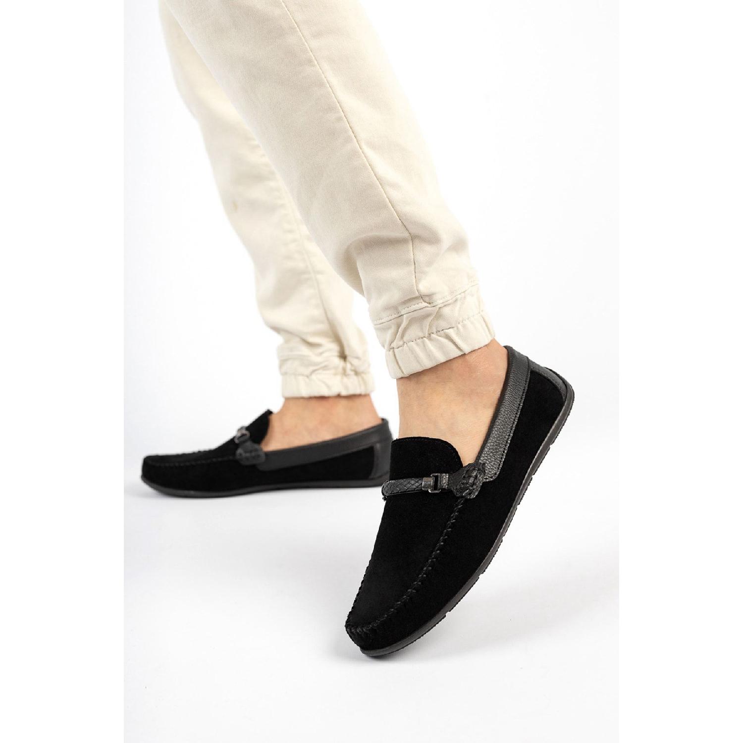 

Чоловічі кросівки Rog Loafer, замшеві чорні 40