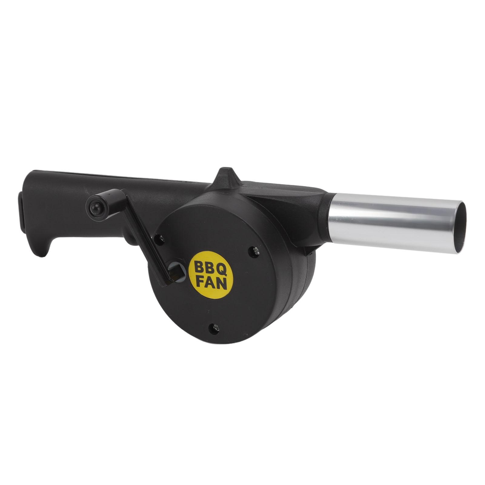 

Air Blower Mini High Temperature Resistant Easy Cleaning Handheld Portable BBQ Fan Black