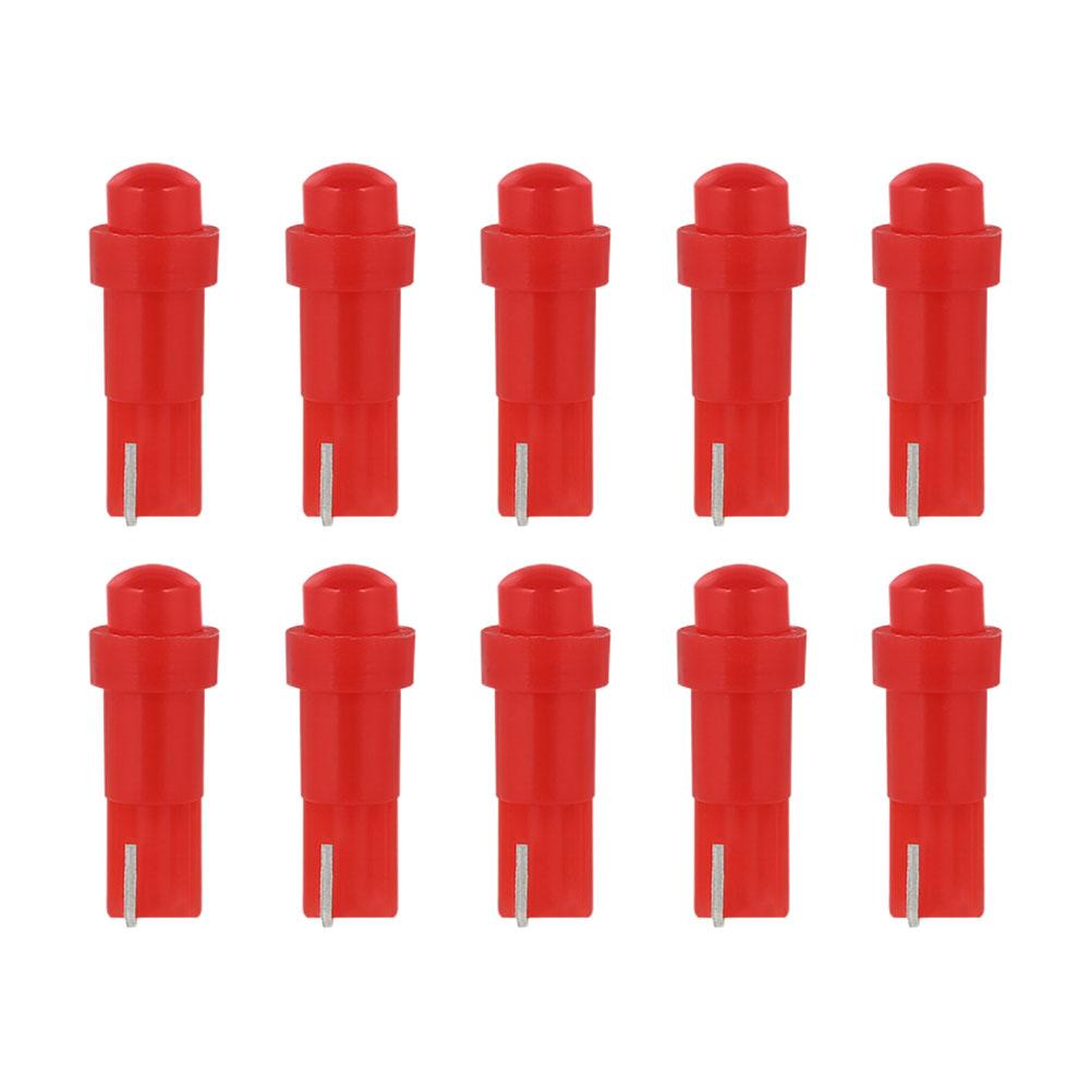 10pcs Automobile LED Instrument Light T5 COB High Brightness Energy-saving Accessories Bulb Interior Car Indicator B1G3