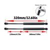 2Pcs Hood Lift Support Gas Struts For BMW E39 E60-61 Base Sedan Wagon 2004-10
