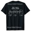 Dieses T-Shirt spricht Bände Lustiges Mathe Wissenschaft T-Shirt Unisex Baumwolle Humor Streetwear T-Shirt Kurzarm Unisex Lockere Kleidung