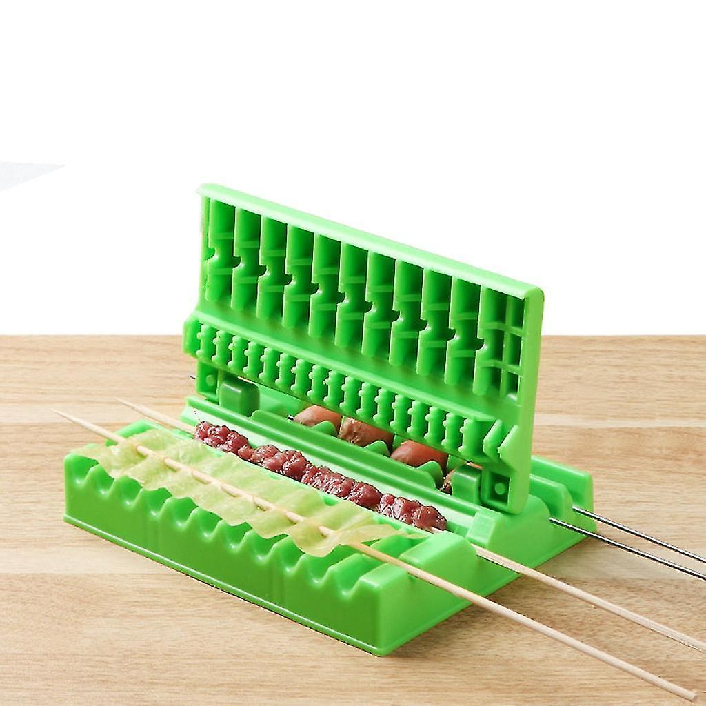 Quick Skewer Easy Barbecue Kebab Maker Meat Skewer Machine Bbq Grill Skewers