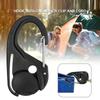 1/2/5pcs Black Cast Hooks 66*34mm Hanging Rope Hook New Self-Locking Binding Fixed  Outdoor Tools