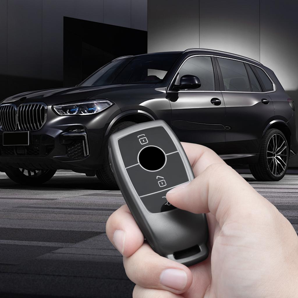 Car Key Case Cover For Mercedes Benz A C E S G Class Glc Cle Cla W177 W205 W213 W222 X167 Amg Keychain Accessories
