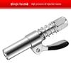 High-Pressure Self-Locking Flat Nozzle Grease Gun Coupler