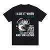 "Funny Fishing Master" Parody Graphic T-Shirt for Unisex Summer Fashion Short Sleeve Loose O-Neck Casual Creative Angler Meme
