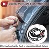 X Autohaux License Plate Light Socket Wiring for GMC SIERRA 1500 No.10363788 Bulb Pigtail