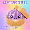 Raviolo Squishy Glow In The Dark Cibo Finto Morbido a Lenta Risalita Spremibile Anti Stress Gadget per Feste Sorpresa Riempimento Sacchetti Regalo