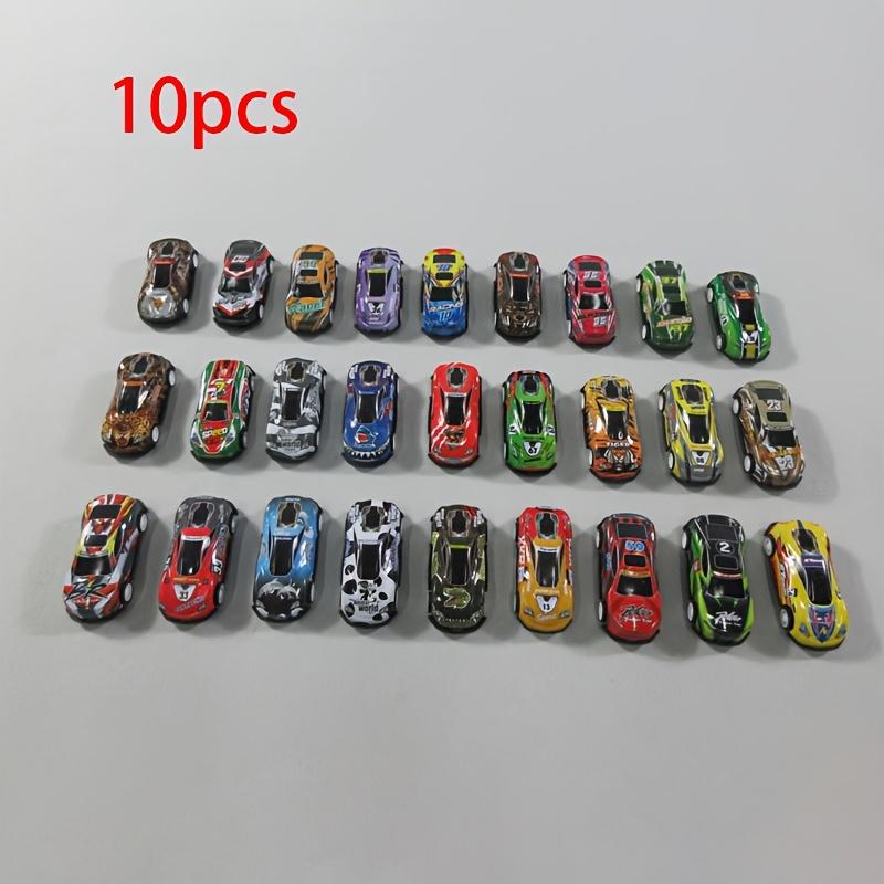 

10 шт. инерционная тележка, мини гоночные игрушки, наполнители для подарочных пакетов для вечеринок, рождественские украшения Random Colors