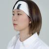 ODD DOT ODD Label Cotton Hairband_White