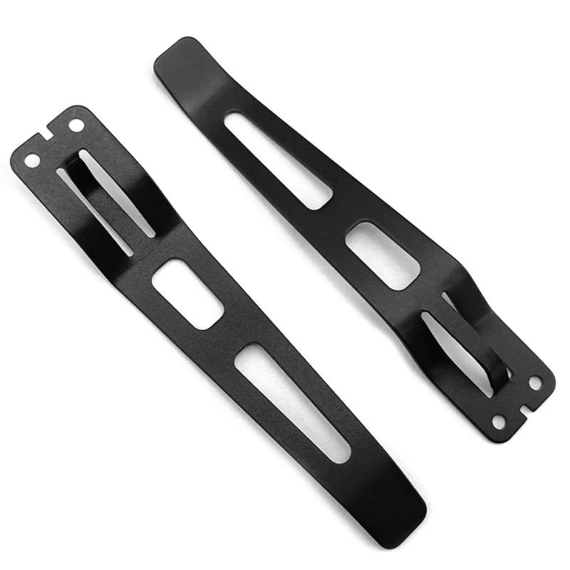 Metal Alloys Flashlights Clamps Light Weight Pocket Clip With Wrench for EDC3 EDC29 EDC25 EDC23 Easy To Install