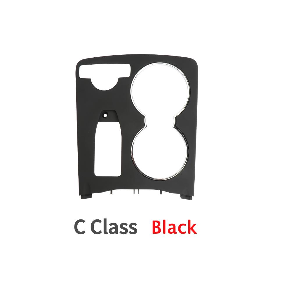 For Mercedes W204 C Class Car Center Console Cup Holder Trim Cover Replacement For Benz X204 GLK Armrest Box Panel 2046800307