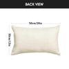 2pcs Wildflowers Fall Throw Pillow Cover 12 X 20 Inch Flower Cushion Case Decoration for Sofa Couch