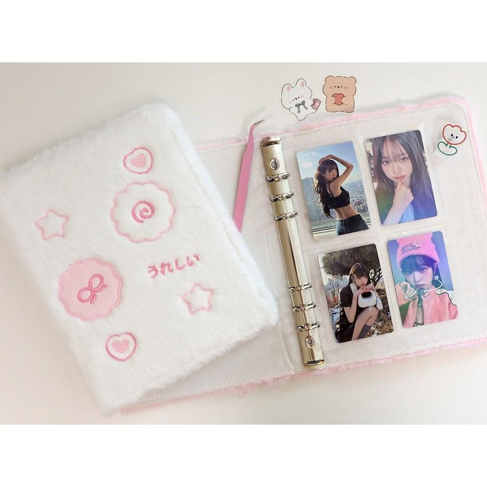 Bom Bom A5 6-hole Photo Binder Album Diary Photo Card