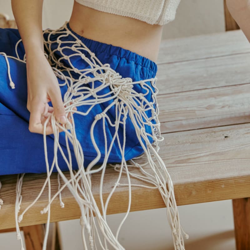 undmitmir Savannah Multi Shawl - Ivory