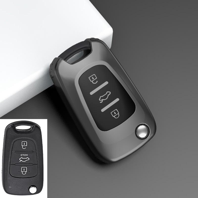 For Hyundai I20 I30 Ix20 Ix25 Ix35 Elantra Accent TPU Car Key Case Cover for KIA Sportage Rio 3 Soul Optima Ceed Pro K5 K2 Pride