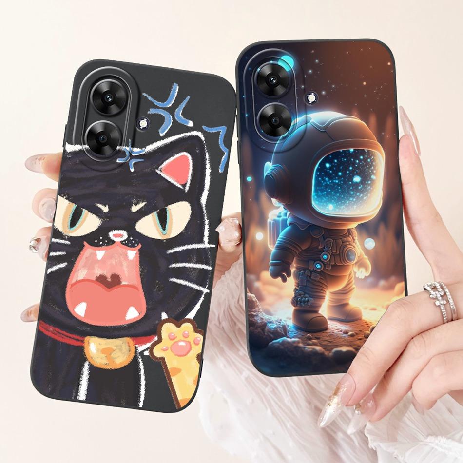 For Realme Note 60 2024 Cute Panda Rabbit Cartoon Phone Case For Realme Note60 4G Soft Silicone Shockproof Cases