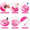 Mini Elektrische Waschmaschine für Make-up-Pinselreinigung und Dehydrierung Waschmaschine Puderquaste Beauty-Ei Make-up-Pinselreiniger Spielzeug