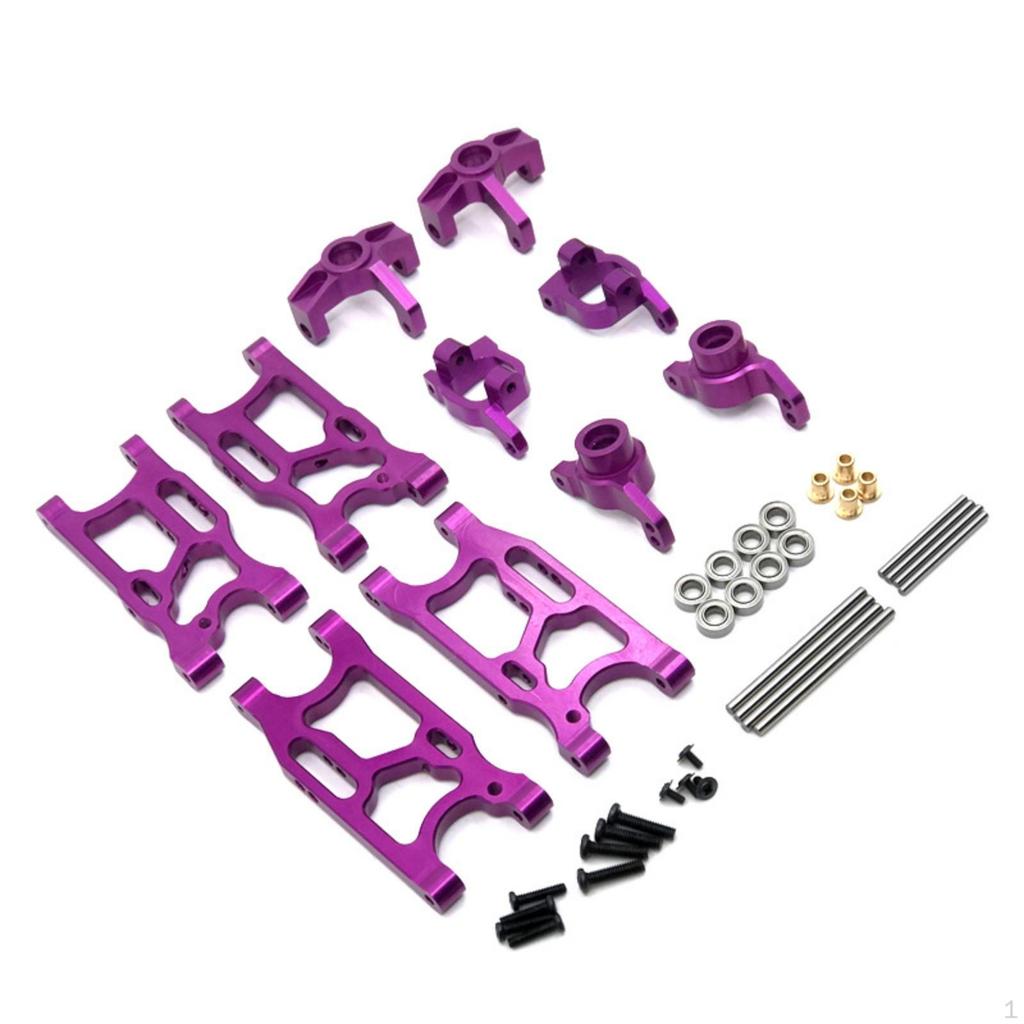 RC Car Metal Parts Kit Machined Accessory for Hobbyists