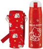 Skater Water Direct with Sanrio Hello Kitty Insulated Stainless Sports Bottle for Children's Bottle, 470ml, Drinking, Cover, Design, Steel,