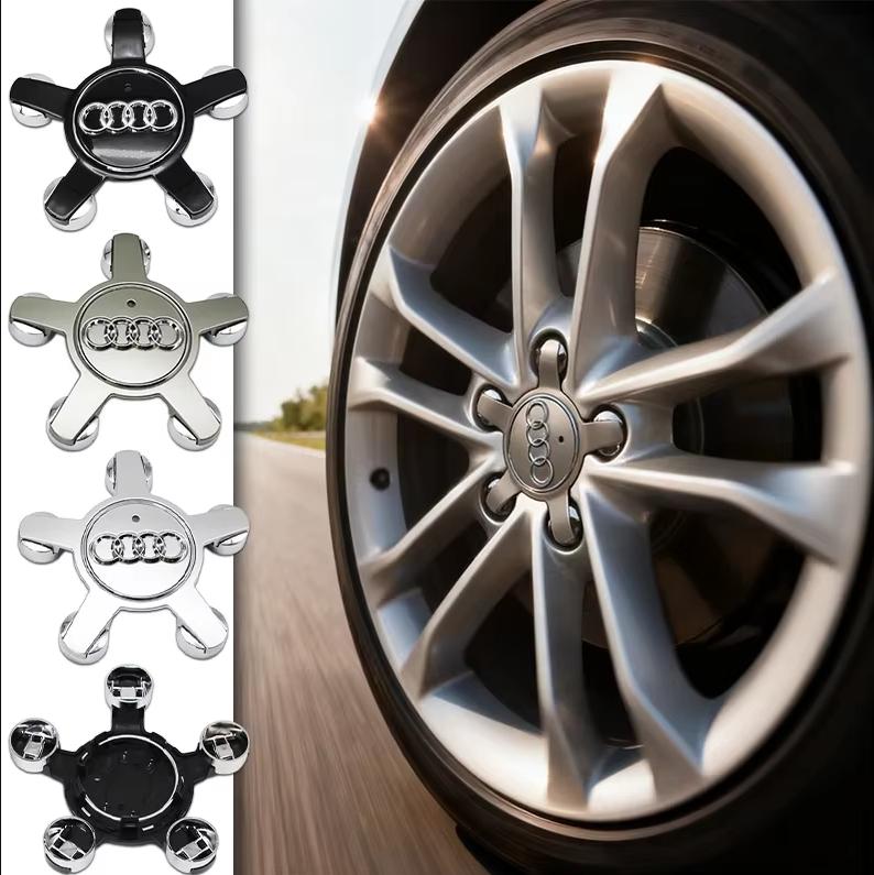 4pcs 135MM Car Hub Caps 4F0601165N For a5 A4 A5 A6 A7 A8 Q5 Accessories Auto Wheel Center Cap Hubcap Rim Covers Car Decoration5a