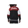 Jordan Kurtka baseballowa Color Block Haft Logo Casual Długi Rękaw Kurtki Dziecięce Czarna HF2449-010