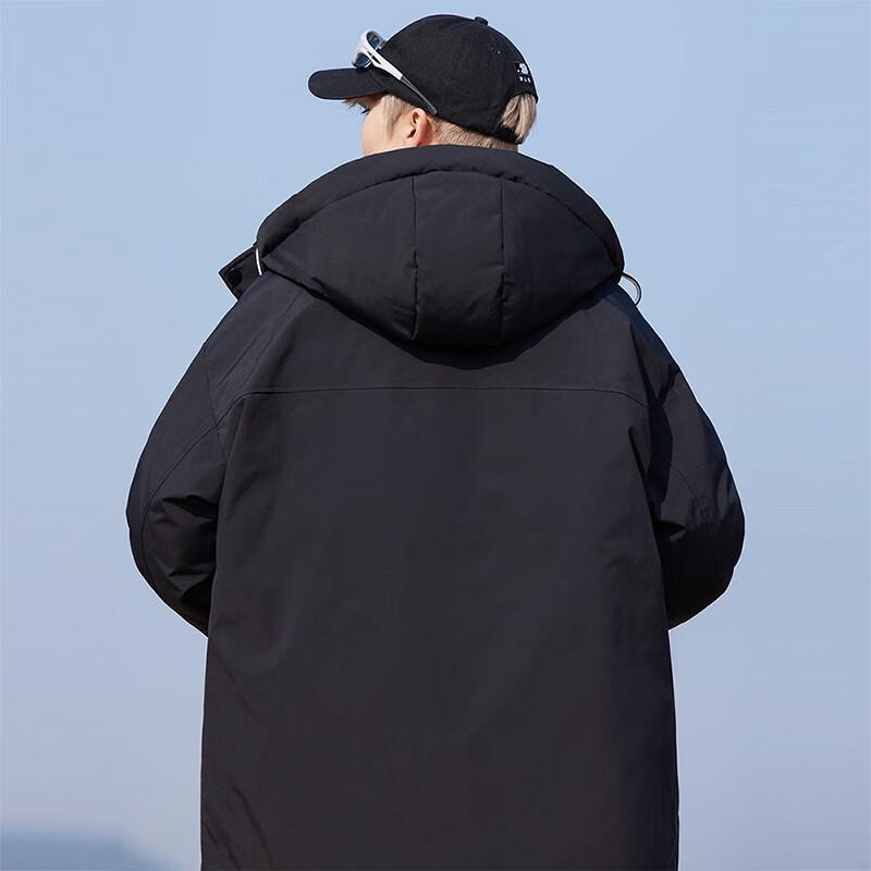 Xuezhongfei X40141667F Unisex Hooded Down Jacket