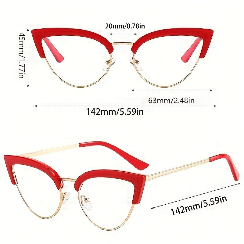 1 Piece of Classic Cat Fashion Glasses, Suitable for Men and Women To Wear