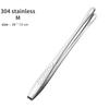1pc 304 Stainless Steel Food Tongs Long Handle Non-Slip Barbecue Tong Steak Tongs Kitchen Cooking Tools Kitchen Accessories