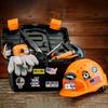 150 Piezas Divertido Casco de Obra Señal de Marca Pegatinas Geniales Casco de Trabajadores de la Construcción Motocicleta Coche Herramientas Portátil Bicicleta Pegatinas de Regalo