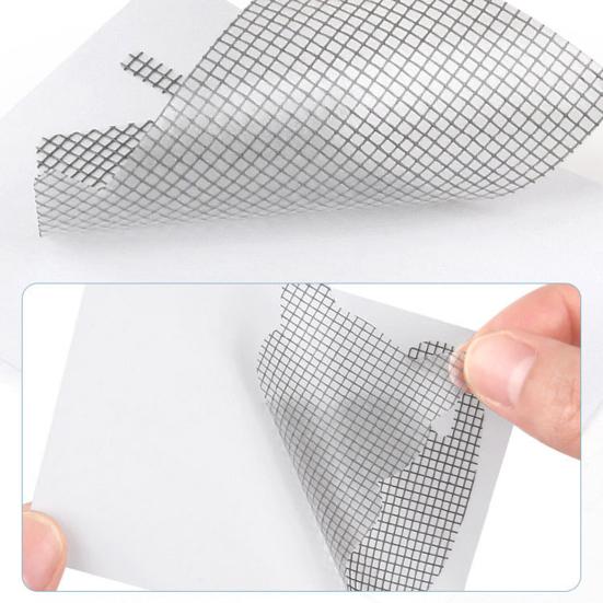 10Pcs Cartoon Animal Window Screen Patch Self-Adhesive Screen Tears Holes Cover Screen Door Fiberglass Mesh Repair Tape Kit